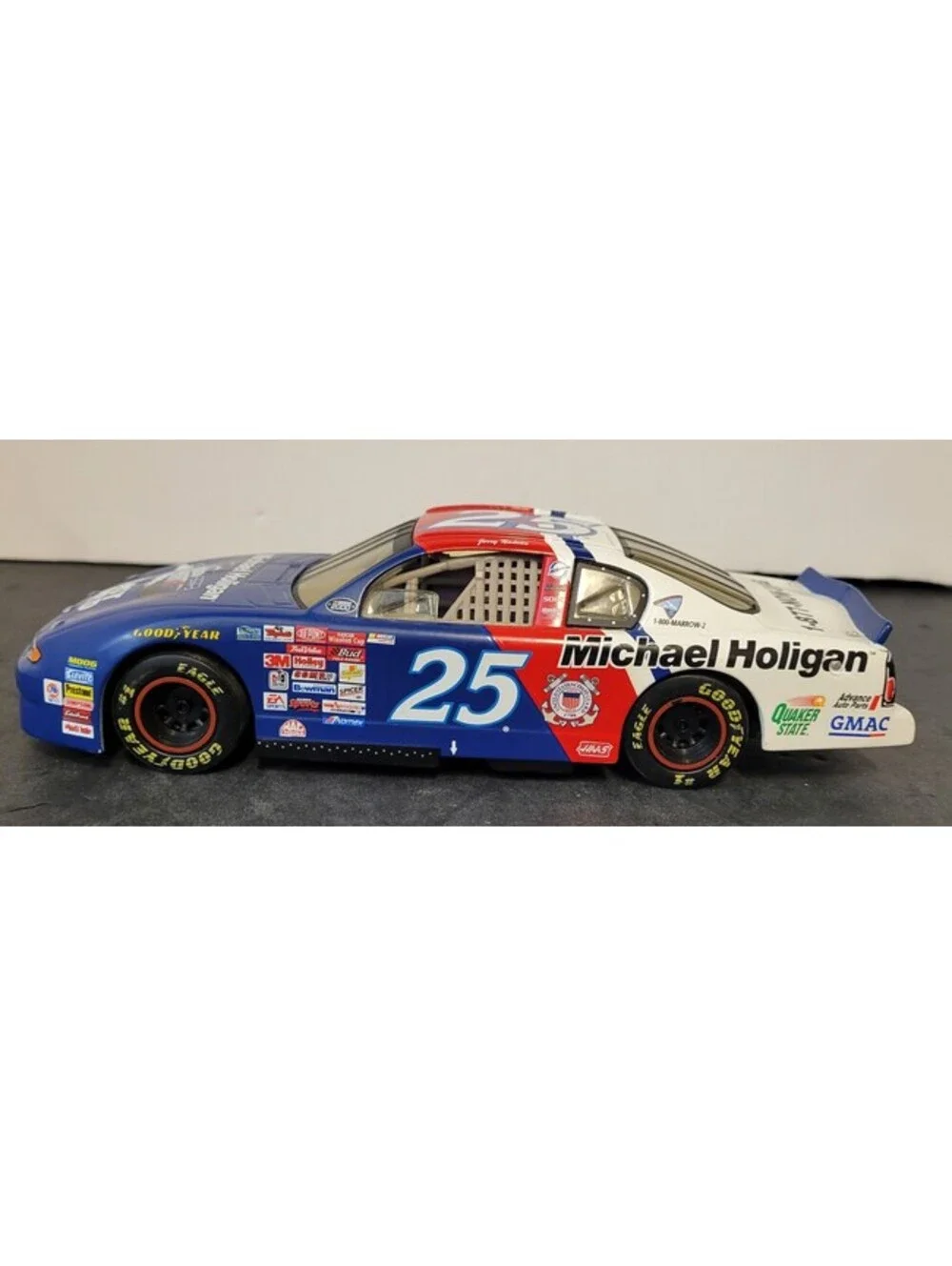 Brookfield 2000 Jerry Nadeau #25 Michael Holigan Coast Guard Diecast Race Car